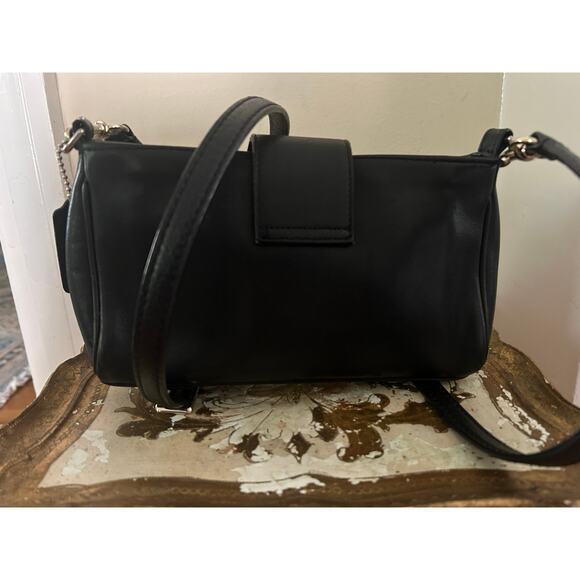 Coach Vintage Legacy Demi Purse Black Leather Crossbody Bag - Picture 4 of 7